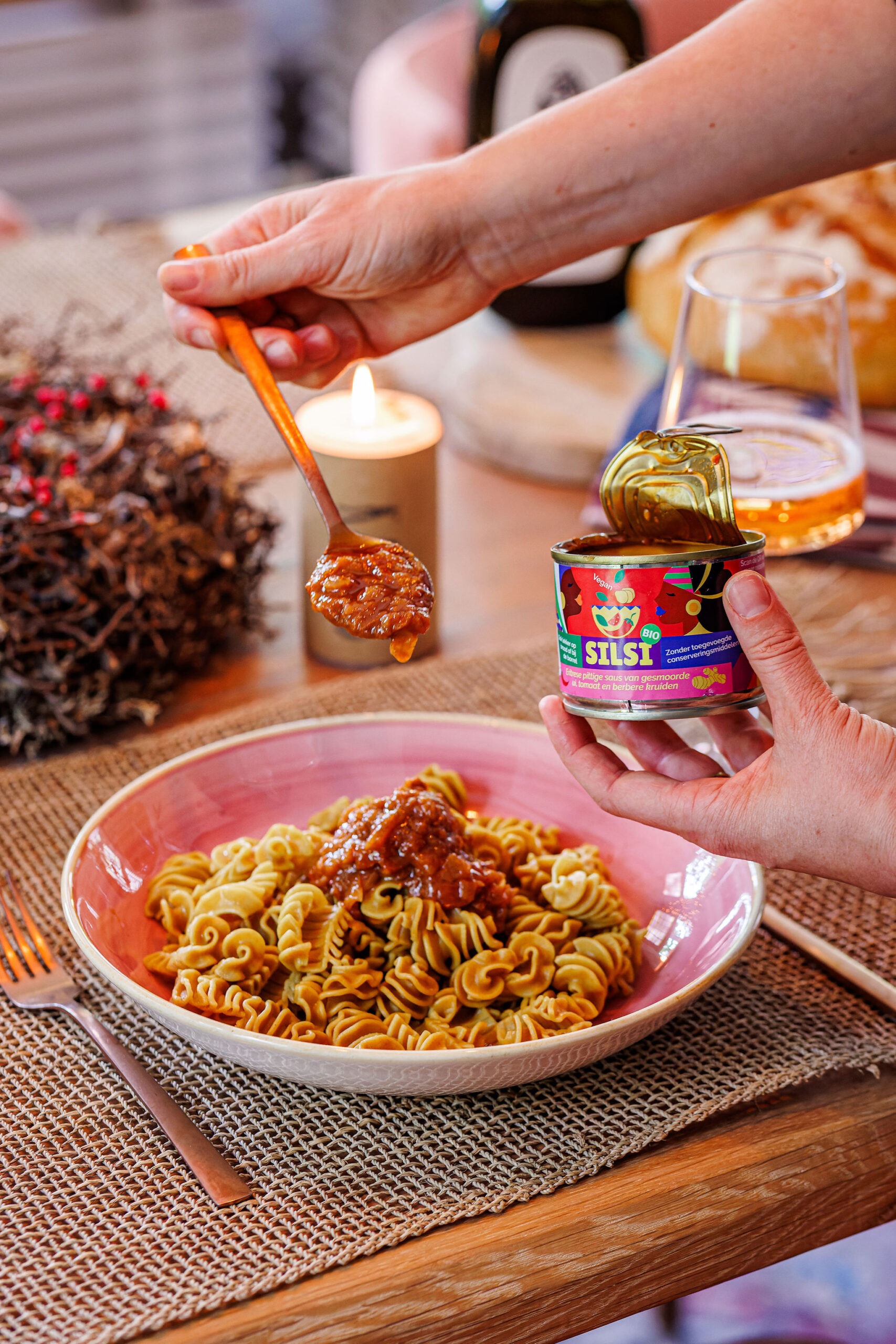 Silsi en pasta